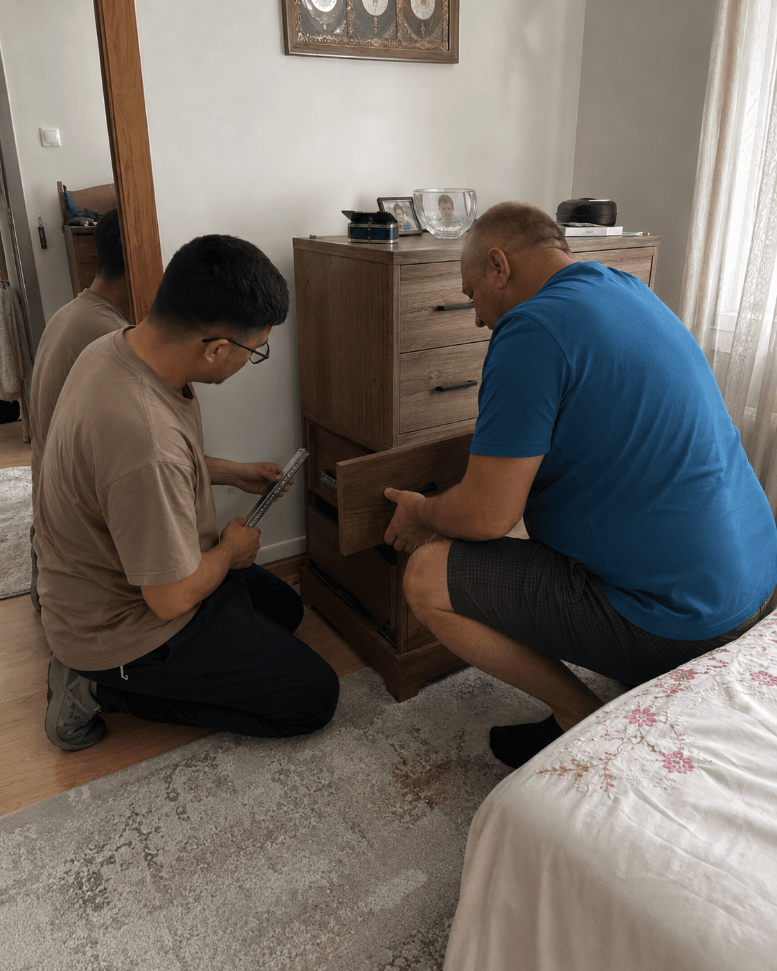 Mersin çekmece ray değişimi - son kontrol