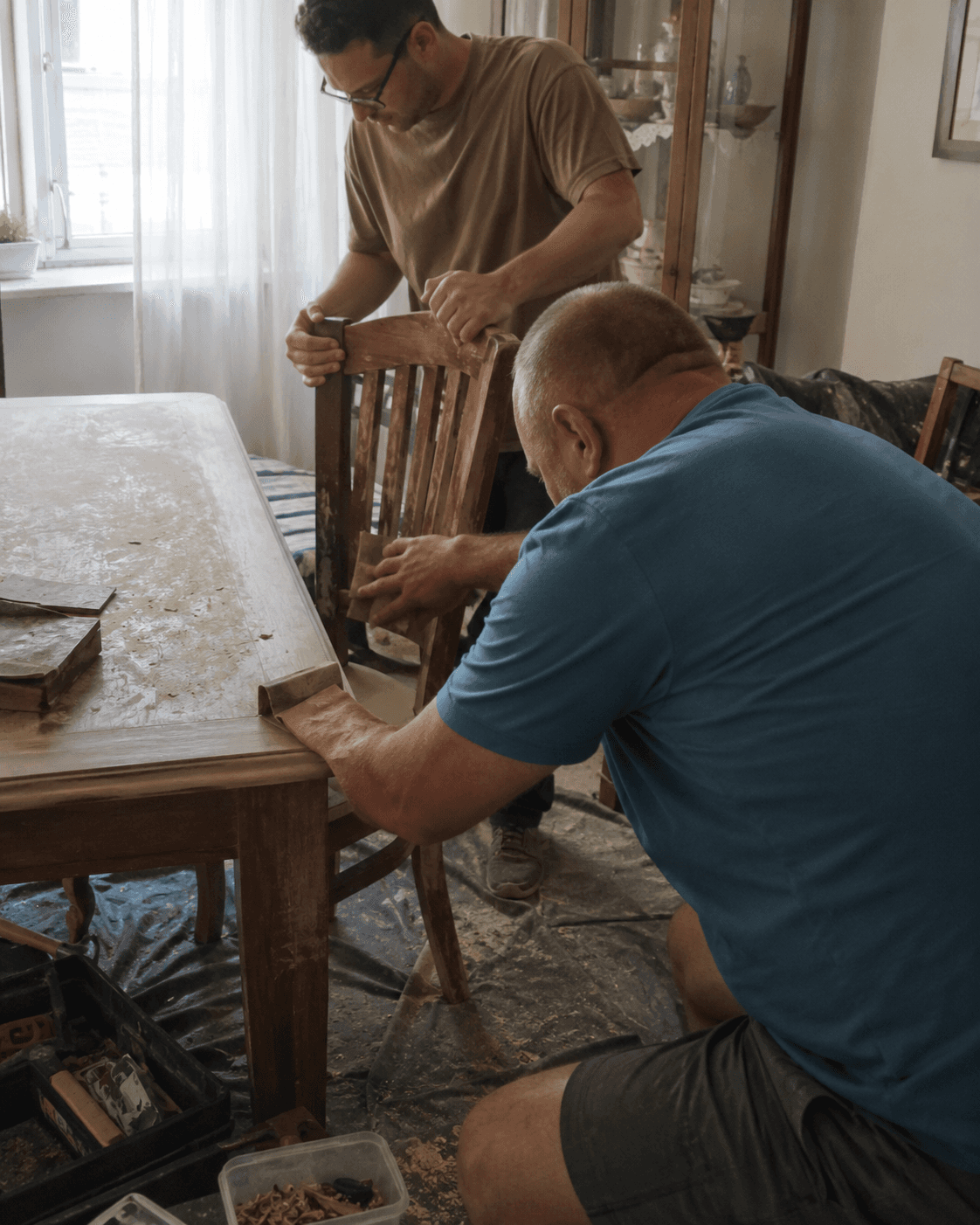 Mersin masa sandalye tamiri - sandalye ayak onarımı